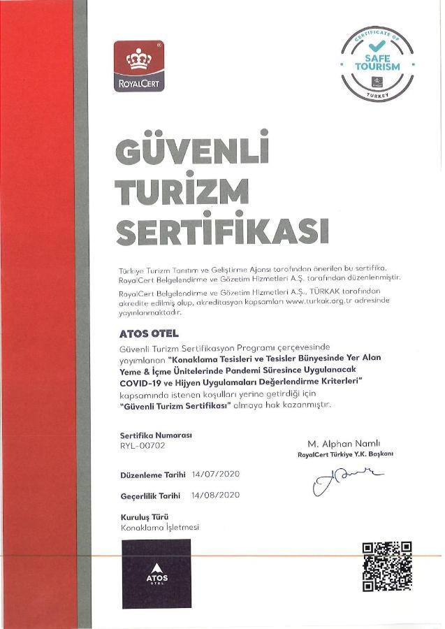 Atos Otel Eskişehir Esterno foto